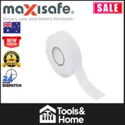 Maxisafe 25mm x 100m White Flagging Tape - BFT780-W