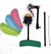 Small Wind Turbine Portable Travel Wind Driven Generator with USB&DC Dual Interface Built-In Rectifier Voltage Regulator Module
