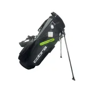 Cobra Signature Stand Golf Bag - Black/Gray/Fluorescent Green