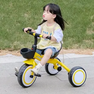永久兒童三輪車2歲幼童腳踏車3到6歲寶寶男女孩新款腳蹬車帶斗