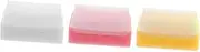3pcs Baby Bath Sponge Brush Soft Baby Brush Sensory Brushes Baby Shower Brush Cradle Cap Brush for Comfortable Safe Bath Time
