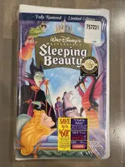 SEALED Disney SLEEPING BEAUTY VHS Video Tape Masterpiece Collection Clamshell