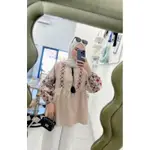 WEEMA BIANCA ETHNIC BLOUSE FOR RAYA 襯衫女士上衣女士亞麻材料