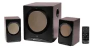 Rockville ROCK MEDIA Bluetooth Bookshelf Speaker System+Sub/USB/SD/FM+Remote