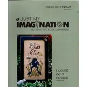 I Could Be a Frog by Just my Imagination Cross Stitch Pattern only