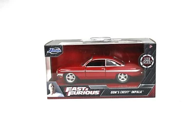 JADA Fast and Furious Dom's Chevy Impala Car Model Diecast 1:32 Red