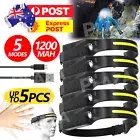 5x Waterproof COB Headlamp Night Buddy LED Motion Sensor Head Torch Headlight AU