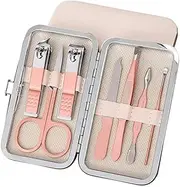 7/10/12/18/19Pcs/Set Manicure Set Pedicure Nail Tools Kit Stainless Steel Nail Cutter Scissor Clippers Professional Manicure Set,MGJ,7Pcs