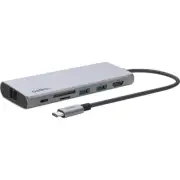 Belkin INC009btSGY 7 in 1 USB-C Docking Station 4L HDMI TBolt RJ45 MidcoSD PD