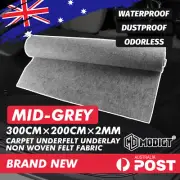 #Heavy Duty Car Carpet Underfelt Underlay Felt for moulded Car Carpets AU (for: Audi)