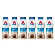 6x Atkins Advantage 330ml Low Sugar Healthy Protein Diet Shake Drink Chocolate