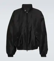 [Balenciaga] Balenciaga Harrington cotton bomber jacket AU 93 black