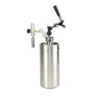4L Mini Keg Faucet Pressurized Brewing Craft Beer Dispenser System FP