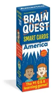 Brain Quest America Smart Cards, Cards by Workman Publishing (COR), Brand New...