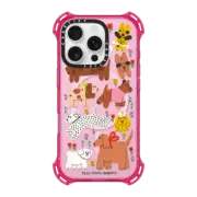 iPhone 16 Pro Bounce Case MagSafe Compatible Dogs in the meadow