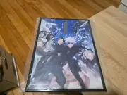 Jujutsu Kaisen Anime | Gojo, Geto, Shoko | Framed Canvas Poster 12"x16"