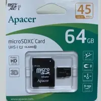 在飛比找蝦皮商城優惠-Apacer 宇瞻 64GB MicroSDXC UHS-I