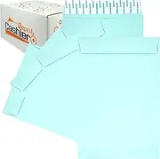 Cashier Depot 6 X 9 Catalog Envelopes (Open End), 24lb, Premium Paper, 500/Box (Blue - Peel & Seal)