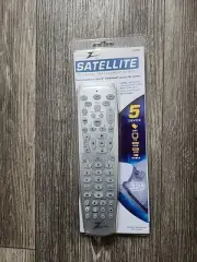 Zenith Universal Multi-Brand Remote #ZN5DSS, TV, VCR, DVD, CBL, SAT | NEW/SEALED