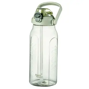 《物廉網》妙管家 手提式吸嘴太空瓶(1.4L/1.8L) 彈蓋塑膠水壺 水杯 旅游水壺大容量便攜太空杯 提把水壺