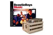 Crosley Record Storage Crate & Beastie Boys - Beastie Boys Music - 2Lp Vinyl Album Bundle