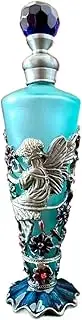 Glass Perfume Bottles Empty Vintage Bejeweled Angel Hummingbird Flower Decorative Fancy Crystal Perfume Bottle Refillable (Color : 2)
