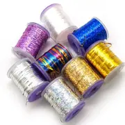 Garden Fly Tying Tape DIY Film Fish Attracting Part Shinning Lines 1 Roll