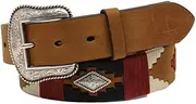 [ARIAT] Men's Southwest Diamond Concho Belt