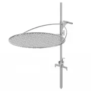 Breeo Fire Pit 360° Outpost Grill Grate 18.5" Weather-Resistant Stainless Steel