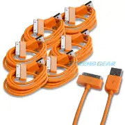 6 6FT USB SYNC DATA POWER CHARGER ORANGE CABLE IPHONE 4S IPOD TOUCH CLASSIC IPAD