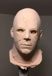 Scarred Raw Pull Mask RZ Halloween jason freddy Myers Mask