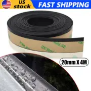 Rubber Seal Strip Car Door Window Trim Molding Edge Protector Guard Weather 4M (for: Fiat)
