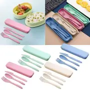 Reusable Spoon Cutlery Fork Children's Adult Portable Lunch Box Cutlery Set