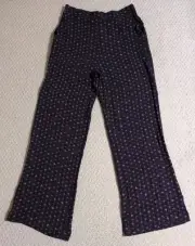 New With Tags Studio B By Bobeau Womens Small Multi-Color 100% Rayon Pants 24