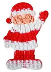 Jumbo Santa Push It Pop Bubble Sensory Fidget Toy Christmas For ADHD Autism UK