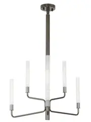 Esther 6 Light Pendant in Gunn Metal