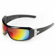 Eyres 621-SB-RV10 - Daredevil Glasses Sapphire Black Frame Revo Lens