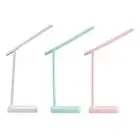 LED Bedside Lamp DC5V/1A Touch Switch Night Lights Dimmable Foldable for Bedroom