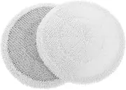 GLSTOY 2pcs Steam Mop Cloth Mop Cotton Pads Shark Steam Robot Vacuum Replacement Parts Symphony Mopping Machine Neat Joymop Replacement Pads Floor Cotton White