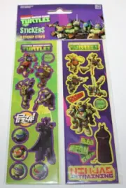 DesignWare Teenage Mutant Ninja Turtles Stickers - 8 Sticker Strips