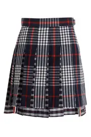 THOM BROWNE Check Skirt