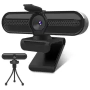 2K Webcam, FHD Computer Streaming Camera with 2K/30fps, 1080P/60fps, Autofocu...