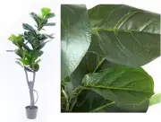 120cm Faux Fiddle Leaves Tree Potted Artificial Plant Flower Green Wedding Decor