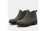 Alegria Womens Waterproof Chelsea Boots Shoes in Relaxed Moss