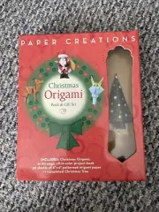 Christmas Origami Book & Gift Set - New