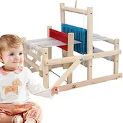 Arn Weaving Craft Kit - Wooden Loom, Weaving Art Kids Toy, Weaving Educational Toys | Handmade Loom for Kids, Three-Dimensional Playhouse, Craft Knitting Machine