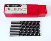 (10) CLEVELAND 11/64" CLE-MAX Jobber Drill Bit 118° Vanadium HSS TiCN C73011 USA