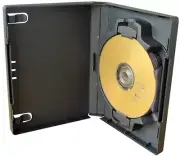 CD/DVD Storage Case - 12 Disk Capacity.