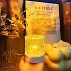 Dynamic Sunset Lights 3/16 Colors Flame Crystal Lamp Christmas Gifts