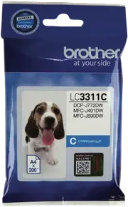 Brother LC-3311Cyan Ink Cartridge